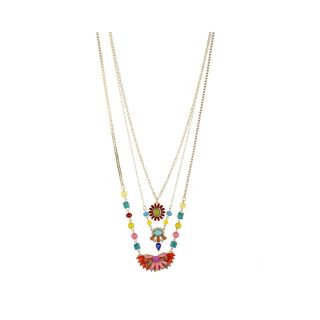 MIXIT Multicolor 3 Necklace Set