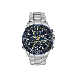 Citizen Eco Drive Mens Blue Angels World Chronograph A T Watch AT8020 54L