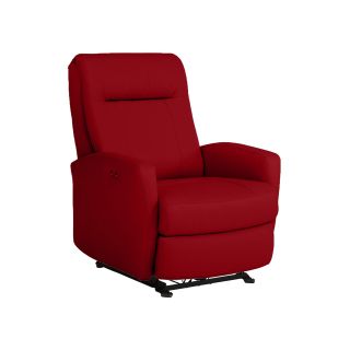 Best Chairs, Inc. Modern PerformaBlend Power Rocker Recliner, Scarlet