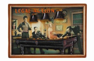 Legal Action Pub Sign