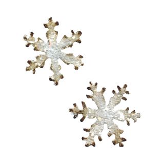 SIZZIX Movers & Shapers Magnetic Dies by Tim Holtz 2 pk. Mini Snowflakes