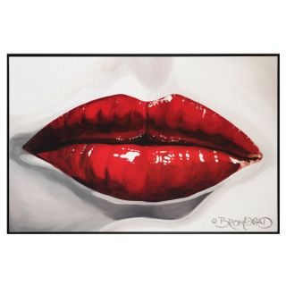 Hollywood Lips Theater Framed Wall Art