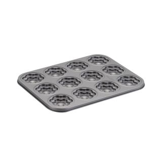 CAKE BOSS Cake Boss Specialty Bakeware 12 cup Molded Flower Nonstick Cookie Pan