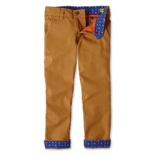 TED BAKER Baker by Amalfi Twill Chinos   Boys 6 14, Topez, Boys