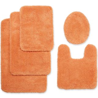 JCP EVERYDAY jcp EVERYDAY Ripple TruSoft Bath Rug Collection, Pumpkin Glow