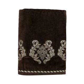Croscill Classics Gaile Bath Towel, Chocolate (Brown)