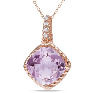 Genuine Rose De France Pendant, Womens