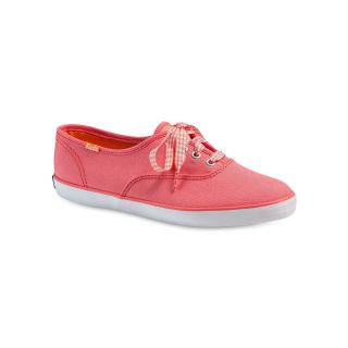 Keds Champion Canvas Sneakers, Coral, Womens