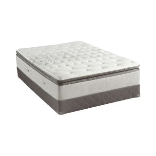 Sealy Posturepedic West Plains Cushion Firm EPT Mattress and Box Spring, White