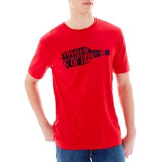 Island Shores Graphic Tee, Red, Mens