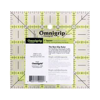 Omnigrip Non Slip Quilters Ruler 5x5