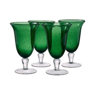 Iris 4 pc. Footed Glass Set