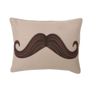 Mustache Oblong Decorative Pillow