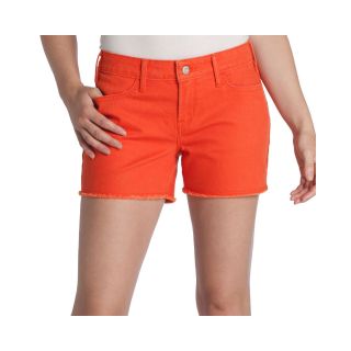 Levis Cutoff Shorts, Orange, Womens