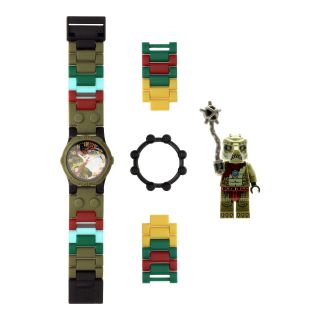 Lego Kids Legends of Chima Crawley Minifigure Watch Set, Boys