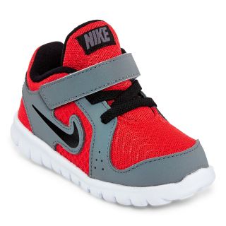 Nike Flex Experience Run Toddler Boys Running Shoes, Red/Black/Gray,