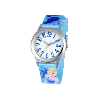 Disney Cinderella Tween Blue Strap Watch, Girls
