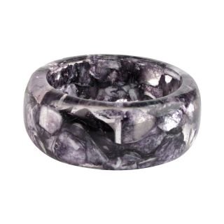 Designs by Adina Black Speckle Bangle, Womens