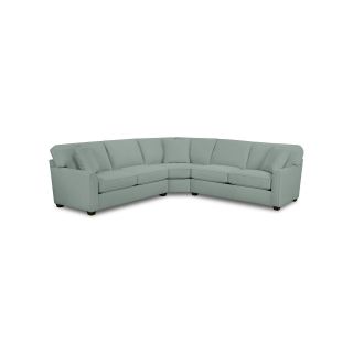 Possibilities Sharkfin Arm 3 pc. Right Arm Sofa Sectional with Sleeper, Surf