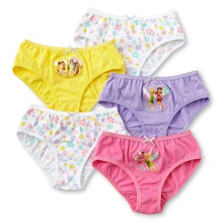 Disney Fairies 5 pk. Panties   Girls 2 8, Girls