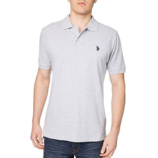 U.S. Polo Assn. Piqué Polo, Grey, Mens