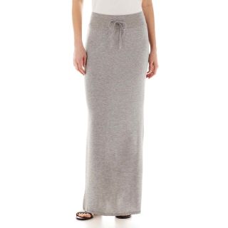 A.N.A Knit Maxi Skirt   Petite, Grey