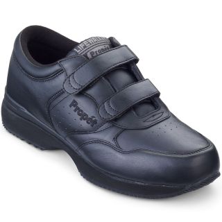 Propet Walker Leather Walking Shoes, White, Mens