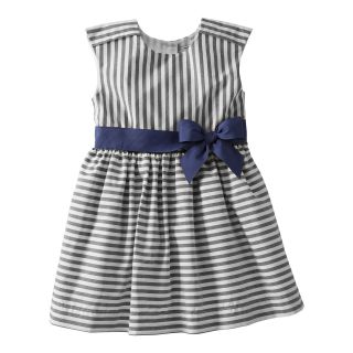 Carters Navy Striped Dress   Girls 2t 4t, Girls