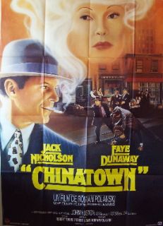 CHINATOWN (ORIGINAL FRENCH RE ISSUE) Movie Poster