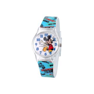 Disney Mickey Mouse Kids Multi Blue Strap Watch, Boys