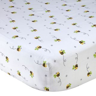 WENDY BELLISSIMO Wendy Bellissimo Honey Bee Fitted Crib Sheet