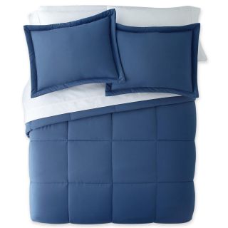 Stayclean Nanofibre Mini Comforter Set, Blue