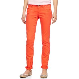 ARIZONA Super Skinny Jeggings, Coral, Womens