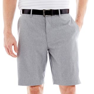 Jack Nicklaus Solid Fashion Shorts, Grey, Mens