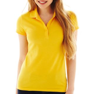 ARIZONA Short Sleeve Polo Shirt, Gold
