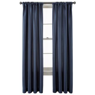 Studio Finley Rod Pocket/Back Tab Curtain Panel, Blue