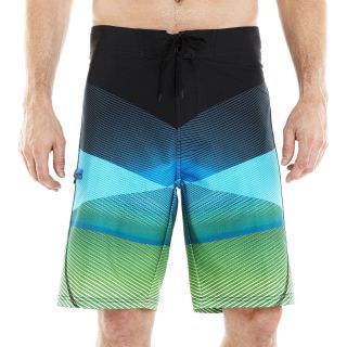 Burnside Xtreme Swim Trunks, Blue, Mens