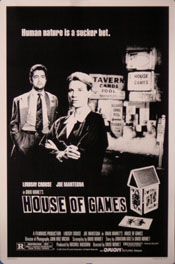 House of Games Movie Poster