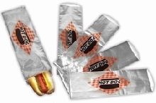Hot Dog Foil Bag Foot Long   1000 count