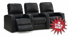 Palliser Pacifico Home Theater Seat Quick Ship in Black, Manual