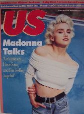 Us Magazine 1987 Original Promotional Cover Poster (Madonna) Poster