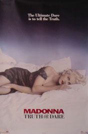 Madonna Truth or Dare (Reprint) Movie Poster