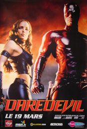 Daredevil (Rolled French) Movie Poster