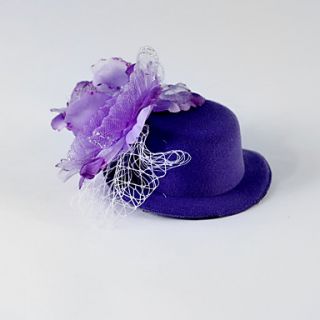 Hat Design Silk And Tulle Wedding/Party Flower