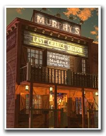 Western Saloon Personalized Print
