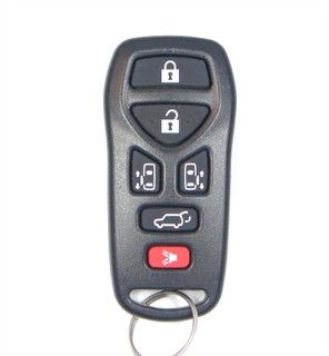 2009 Nissan Quest Keyless Entry Remote w/2 Power Side Doors