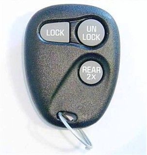 2002 Chevrolet Express Keyless Entry Remote