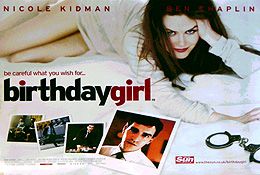 Birthday Girl (British Quad) Movie Poster