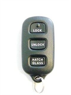 2003 Toyota Matrix Keyless Entry Remote   Used