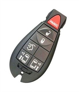 2009 Chrysler Town & Country Remote FOBIK    Liftgate, 2 Sliding Doors   key